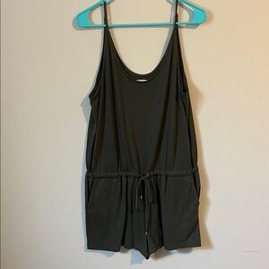 Lou and grey dark green romper